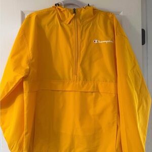 Champion Bright Yellow Pullover Jacket